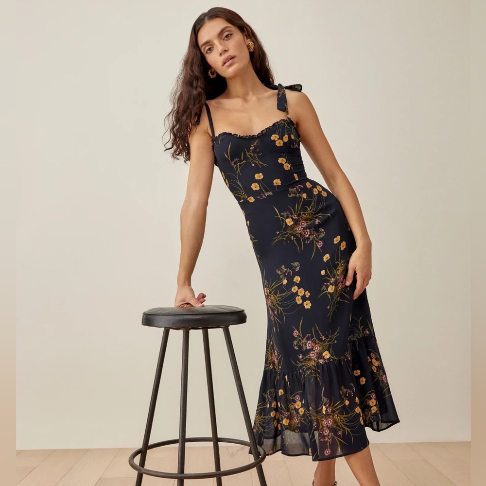 Reformation Nikita Dress in Mademoiselle